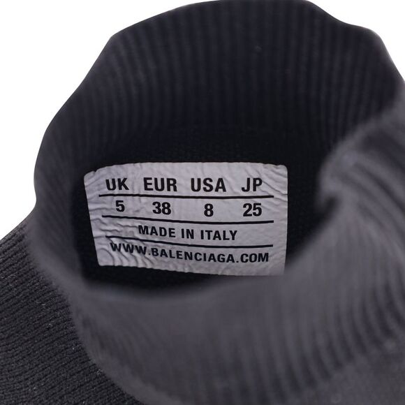 Balenciaga Speed Trainers in Black Polyester - Picture 6 of 9